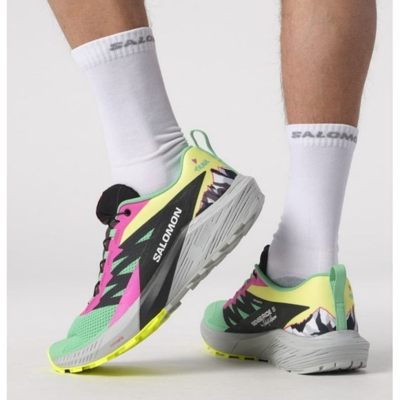 Salomon Sense Ride 5 Trail-Running Shoes Martina Limited Edition Women's Size 10 - Picture 1 of 11